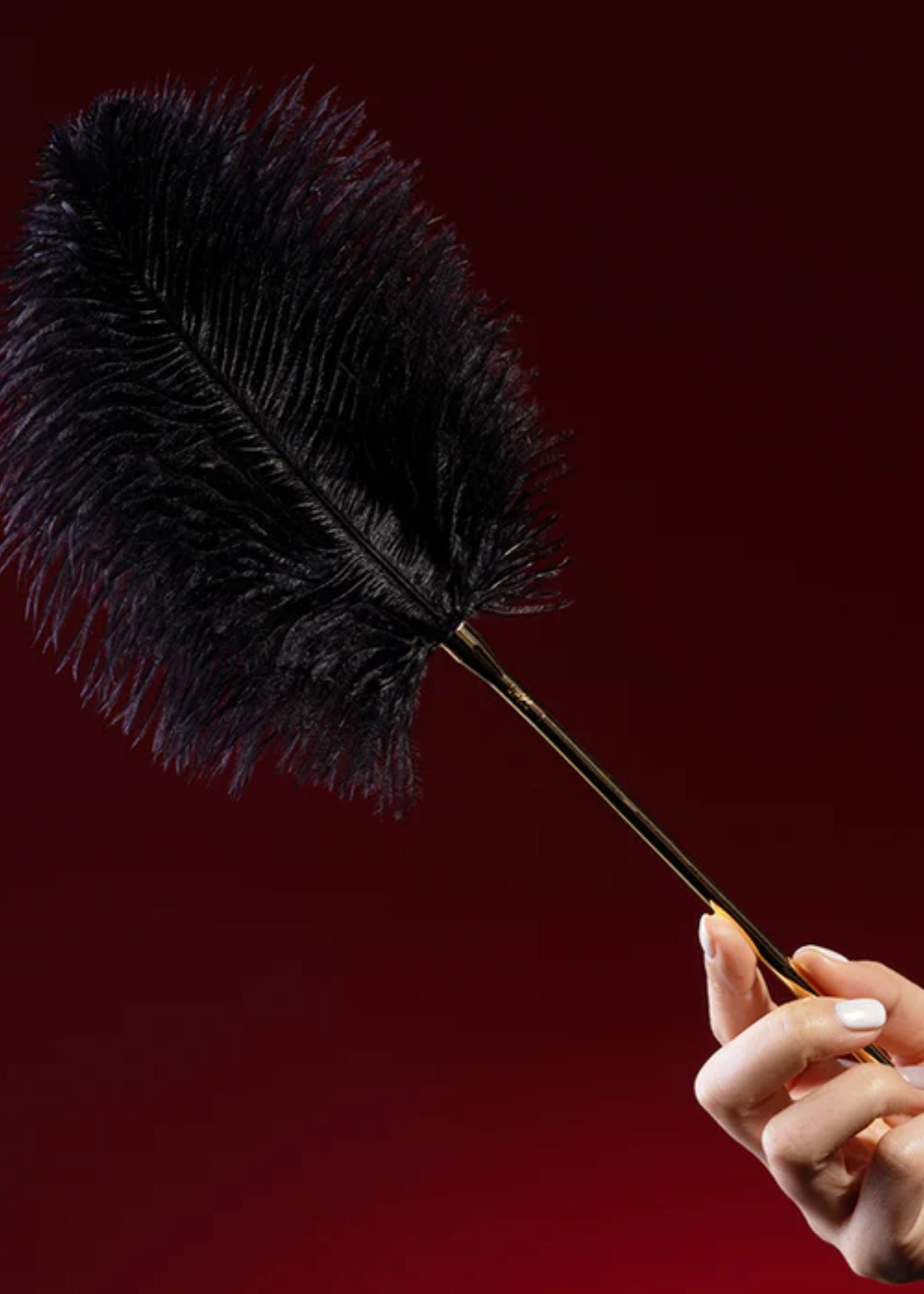 UPKO Feather Tickler (Black) | Avec Amour Bedroom Fun