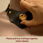 UPKO Mystic Bond Collection Collar with Pulling Nipple Clamps | Avec Amour Lingerie