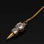 UPKO Non-Pierced Clitoral Jewelry Snowman (Gold) | BDSM Bedroom Fun Accessories