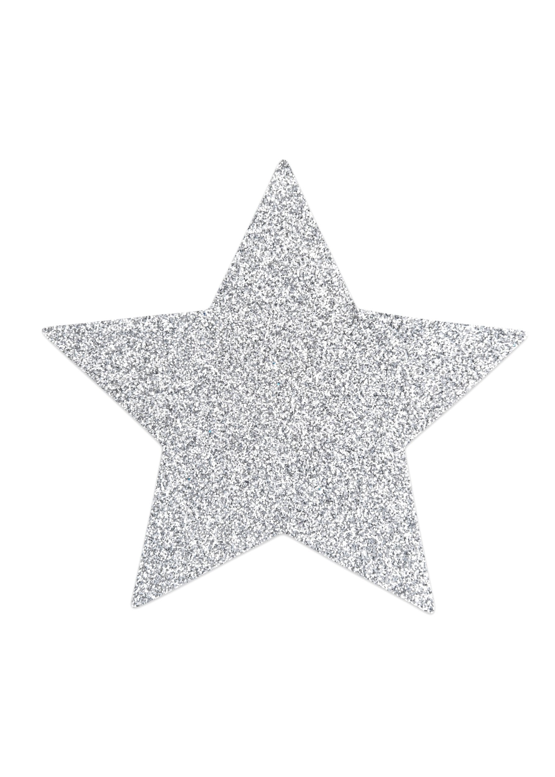 Flash Star Glitter Nipple Reusable Covers-Accessories-Bijoux Indiscrets-AvecAmourLingerie