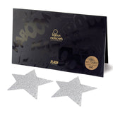 Flash Star Glitter Nipple Reusable Covers-Accessories-Bijoux Indiscrets-AvecAmourLingerie