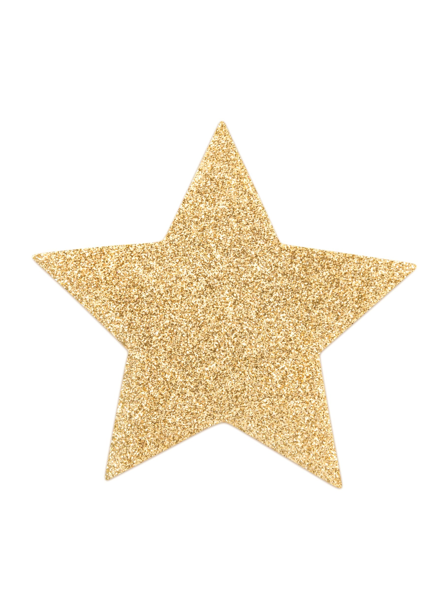 Flash Star Glitter Nipple Reusable Covers-Accessories-Bijoux Indiscrets-AvecAmourLingerie