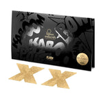 Flash Cross Glitter Nipple Reusable Covers-Accessories-Bijoux Indiscrets-AvecAmourLingerie