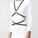 Maze Multi-Way Body Harness-Bodywear-Bijoux Indiscrets-AvecAmourLingerie