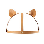 Bijoux Indiscrets Maze Leather Head Piece