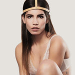 Bijoux Indiscrets Maze Leather Head Piece