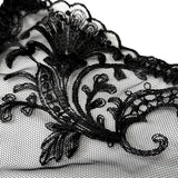 Bluebella Marseille Black Lace Embroidery Brief