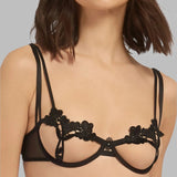 Bluebella Nova Open Cupless Bra | Avec Amour Sexy Lingerie