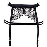 Bluebella Emerson Suspender Belt Black