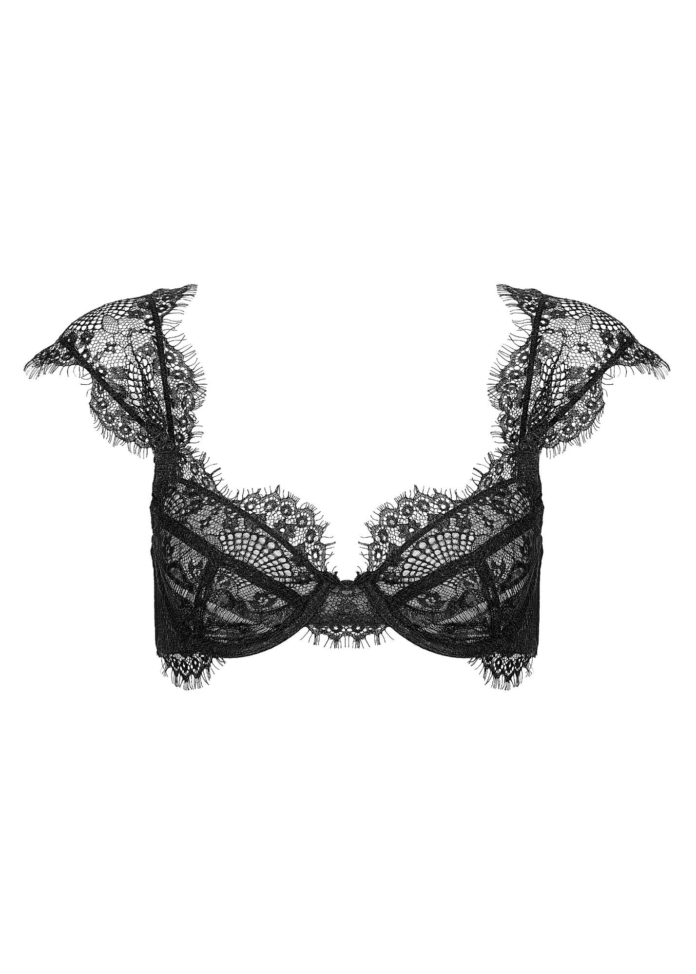 Bluebella Marina Black Lace Underwire Bra | Sexy Lingerie