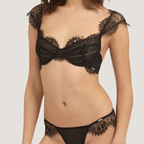 Bluebella Marina Black Lace Thong | Sexy Lingerie