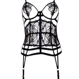 Emerson (Black) Basque-Bodywear-Bluebella-AvecAmourLingerie