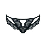 Kane (Black) Cutout Thong-Bottoms-Thistle & Spire-AvecAmourLingerie