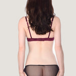 Underwire Bra (Purple)-Bras-Natalie Begg-AvecAmourLingerie
