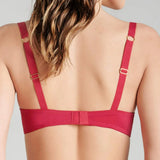 Maison Close Tapage Nocturne Quarter Cup Bra (Rouge) - Open Bra, Cupless Bra | Avec Amour Sexy Lingerie