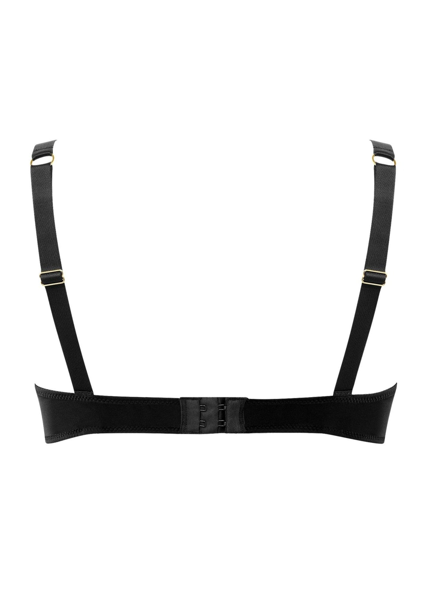Maison Close Tapage Nocturne Quarter Cup Bra (Black) - Cupless Bra, Open Bra | Avec Amour Sexy Lingerie
