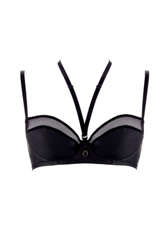 Chambre Noire Balconnet Wire Bra-Bras-Maison Close-AvecAmourLingerie