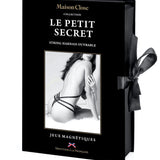 Maison Close Jeux Magnetiques Thong with Harness - Avec Amour Lingerie Boutique