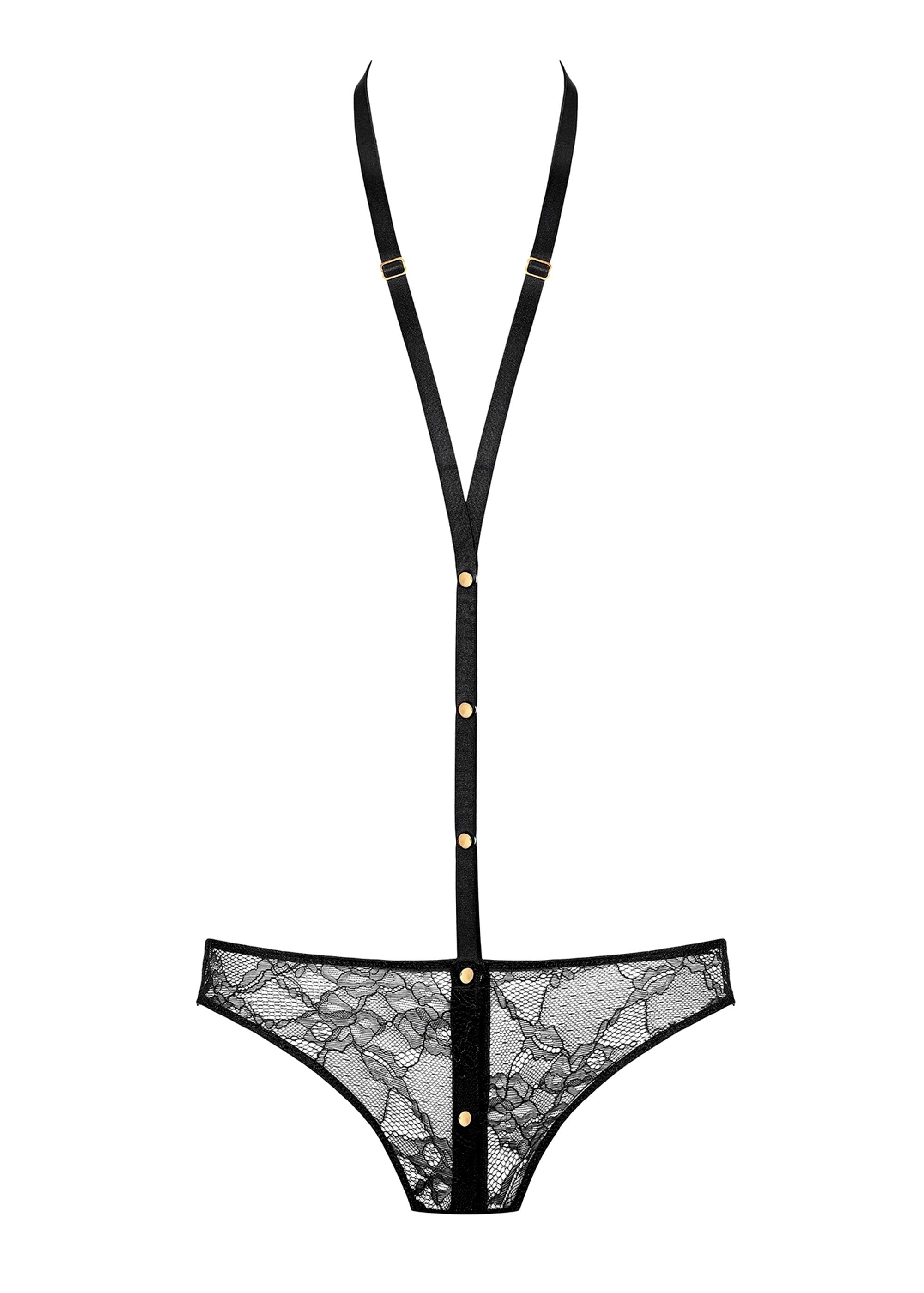 Maison Close Jeux Magnetiques Panty with Harness - Avec Amour Lingerie Boutique