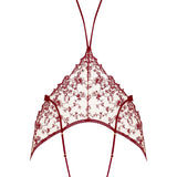 Tisja Damen Gaia Red Lace Harness Body
