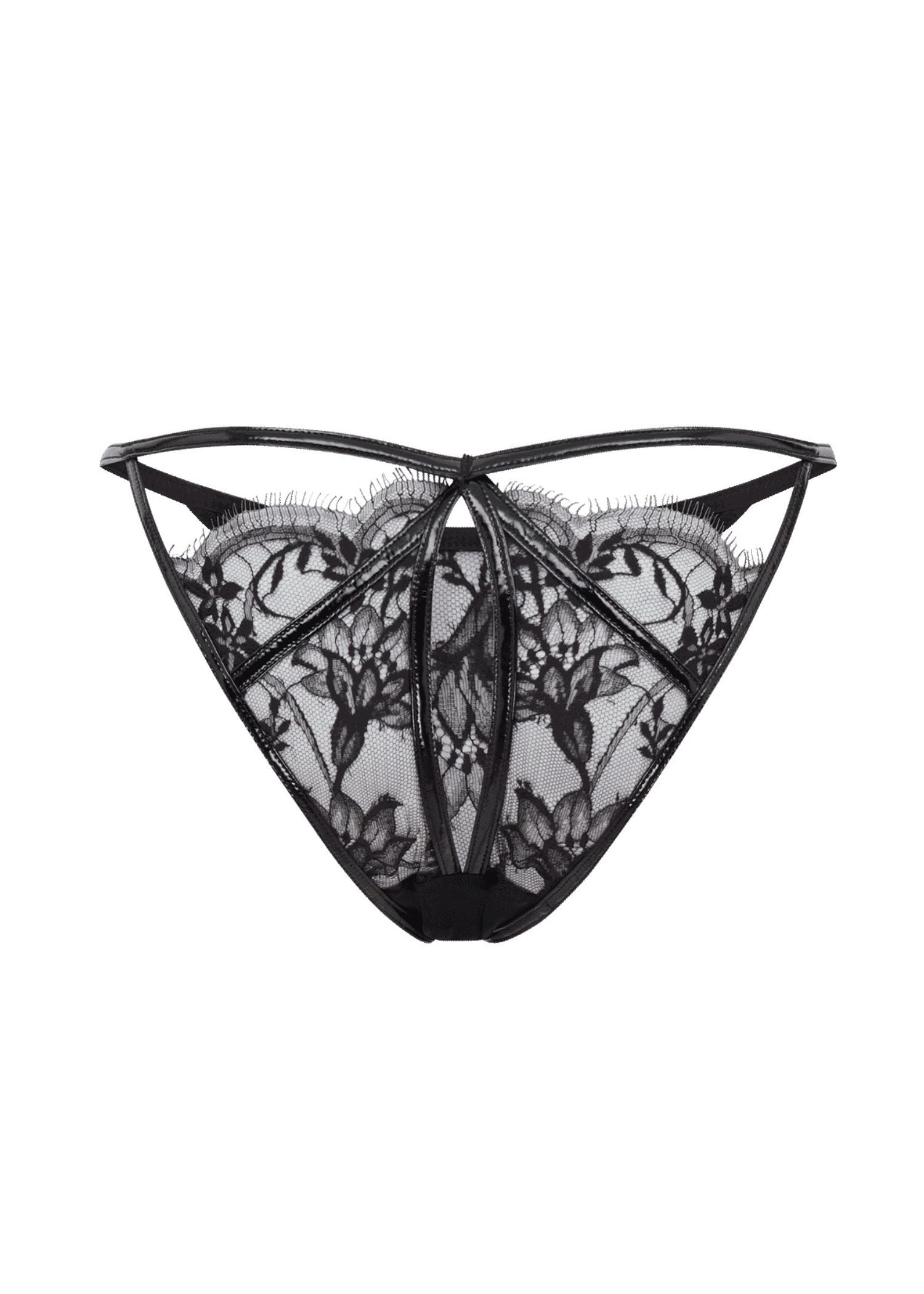 Agent Provocateur Alyss Brief (Black) | Avec Amour Luxury Lingerie