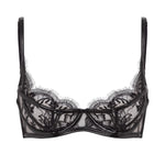 Agent Provocateur Alyss Plunge Bra (Black) | Avec Amour Luxury Lingerie