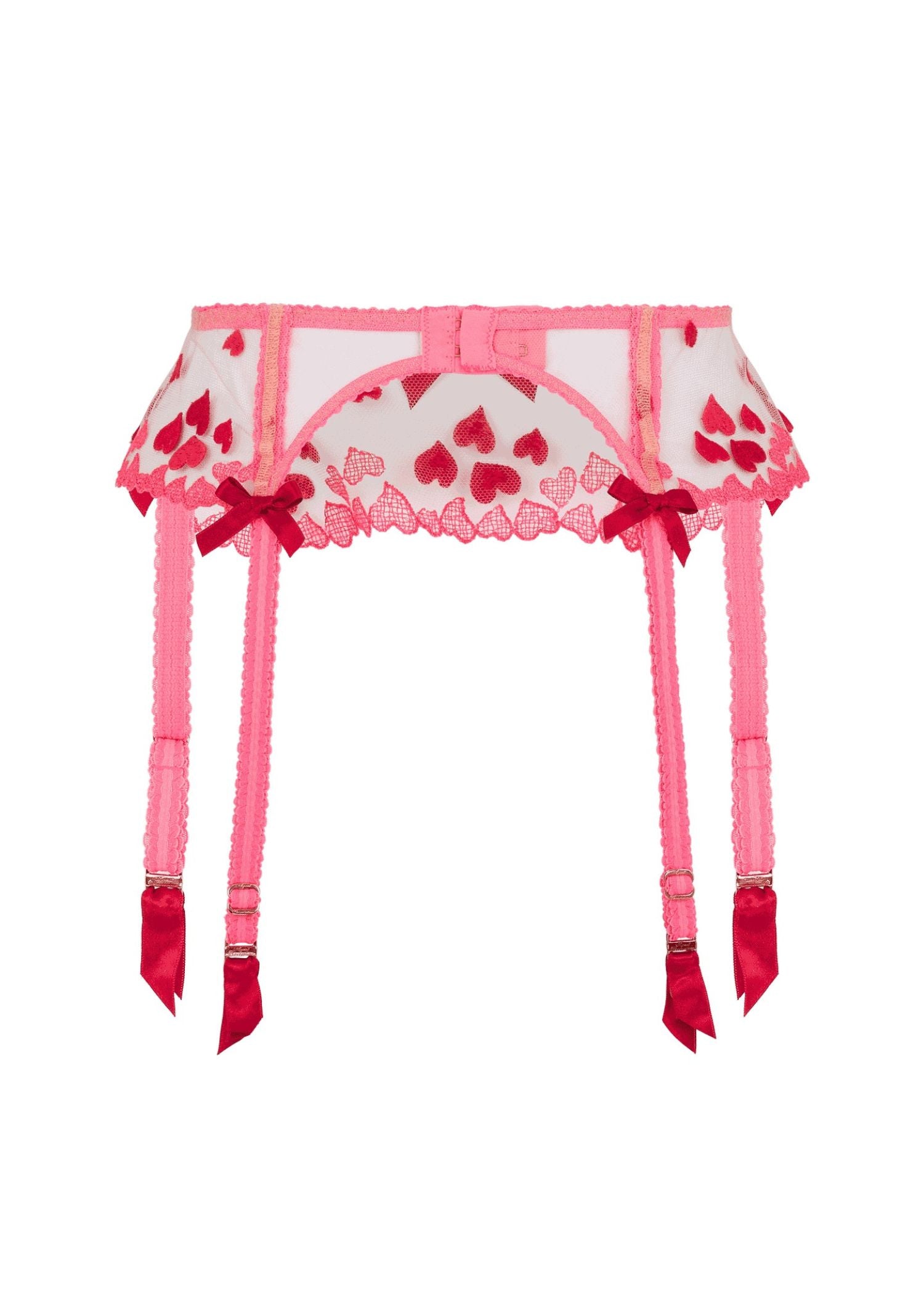 Agent Provocateur Cupid Suspender (Pink) | Avec Amour Luxury Lingerie