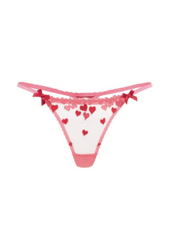 Agent Provocateur Cupid Thong (Pink) | Avec Amour Luxury Lingerie