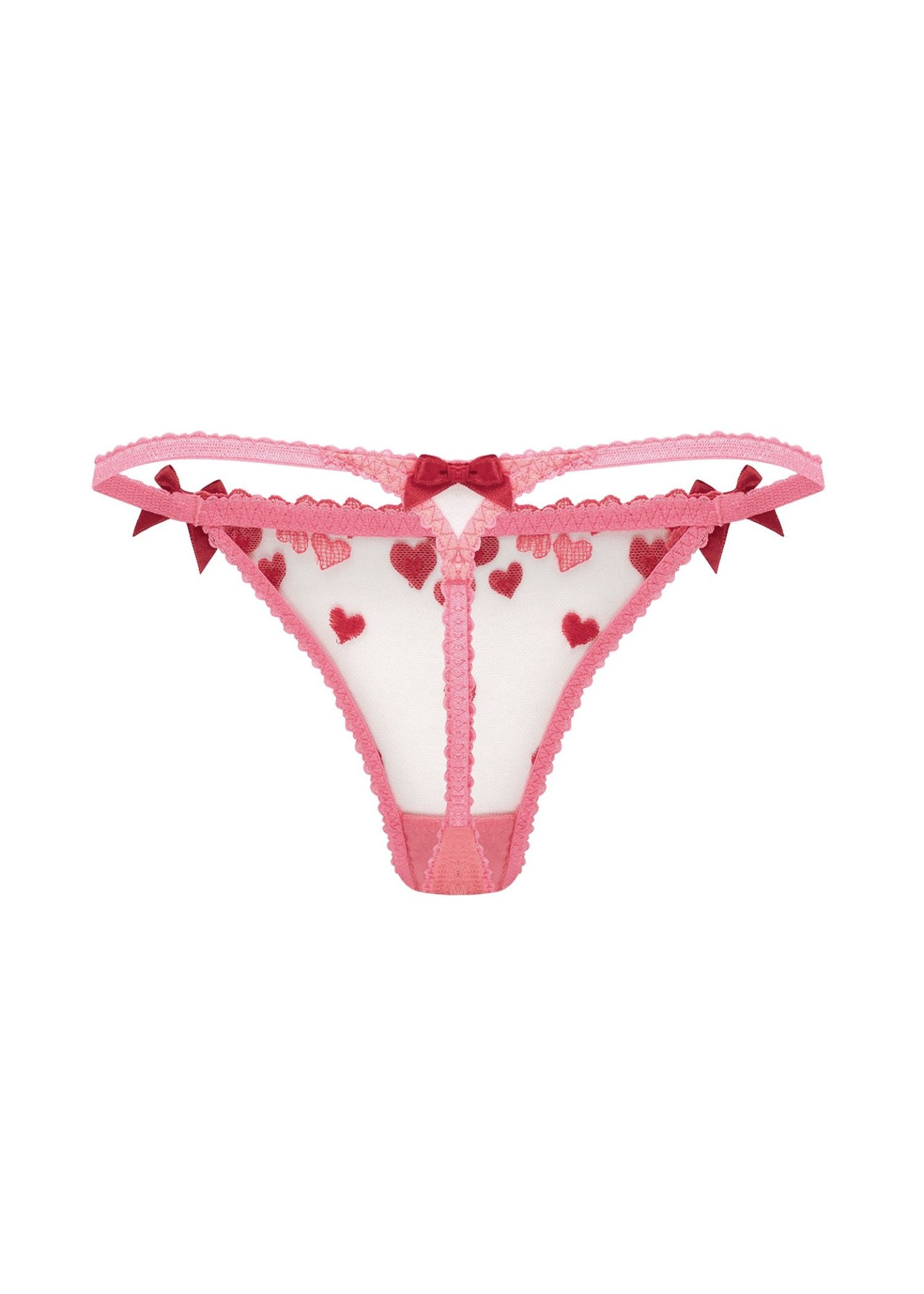 Agent Provocateur Cupid Thong (Pink) | Avec Amour Luxury Lingerie