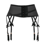 Agent Provocateur Joan Suspender Belt (Black) | Avec Amour Sexy Lingerie