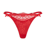 Agent Provocateur Kateryna Thong (Red) - Valentine's Day Lingerie | Avec Amour Luxury Lingerie