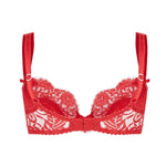 Agent Provocateur Kateryna Underwired Bra (Red) - Valentine's Day Lingerie | Avec Amour Luxury Lingerie