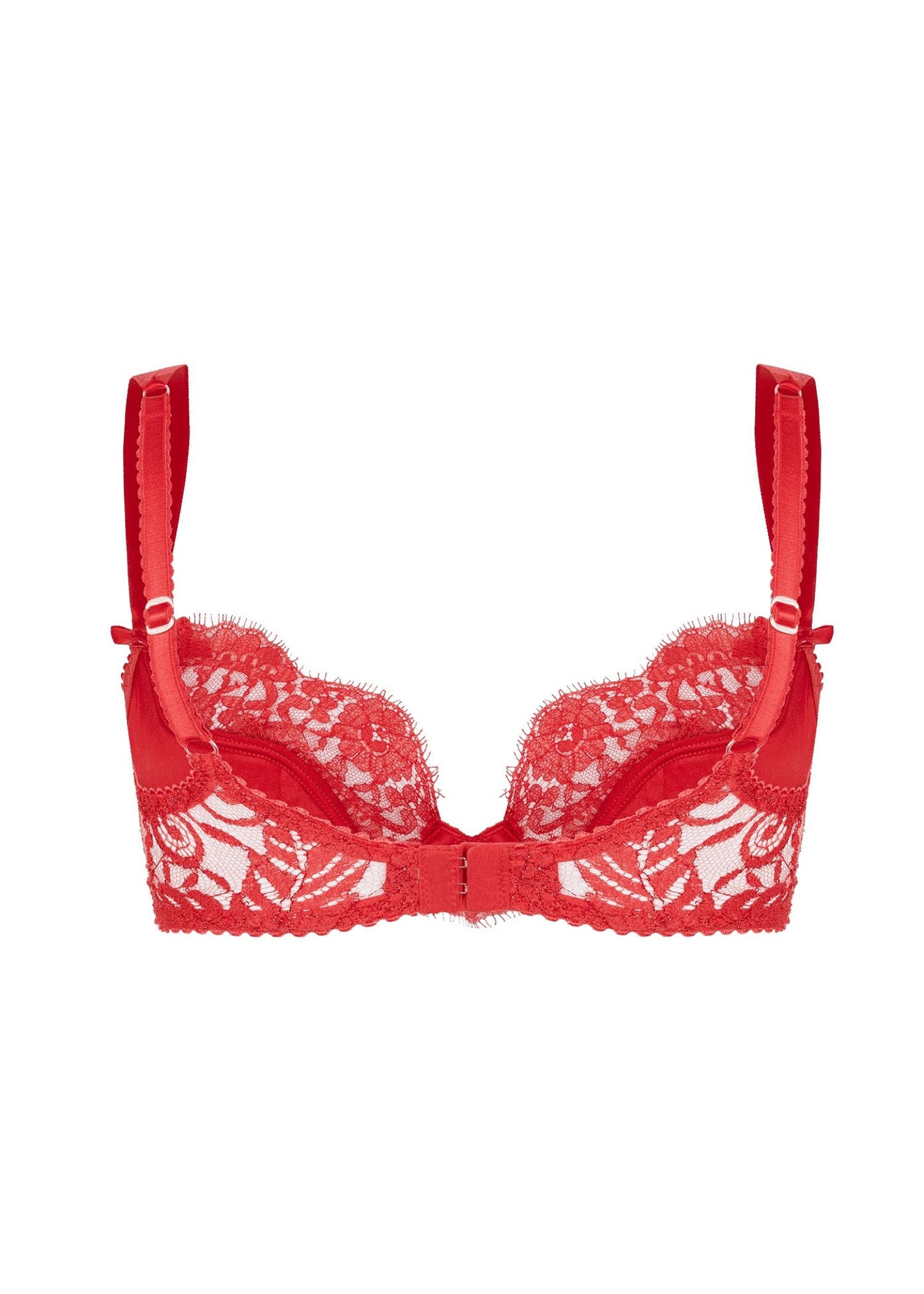 Agent Provocateur Kateryna Underwired Bra (Red) - Valentine's Day Lingerie | Avec Amour Luxury Lingerie