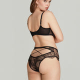 Agent Provocateur Kiya Plunge Bra (Black) | Avec Amour Luxury Lingerie