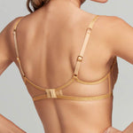 Agent Provocateur Lindie Bra (Gold) | Avec Amour Luxury Lingerie