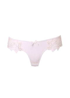Agent Provocateur Lindie Knicker Brief (Sand/Ivory) | Avec Amour Luxury Lingerie