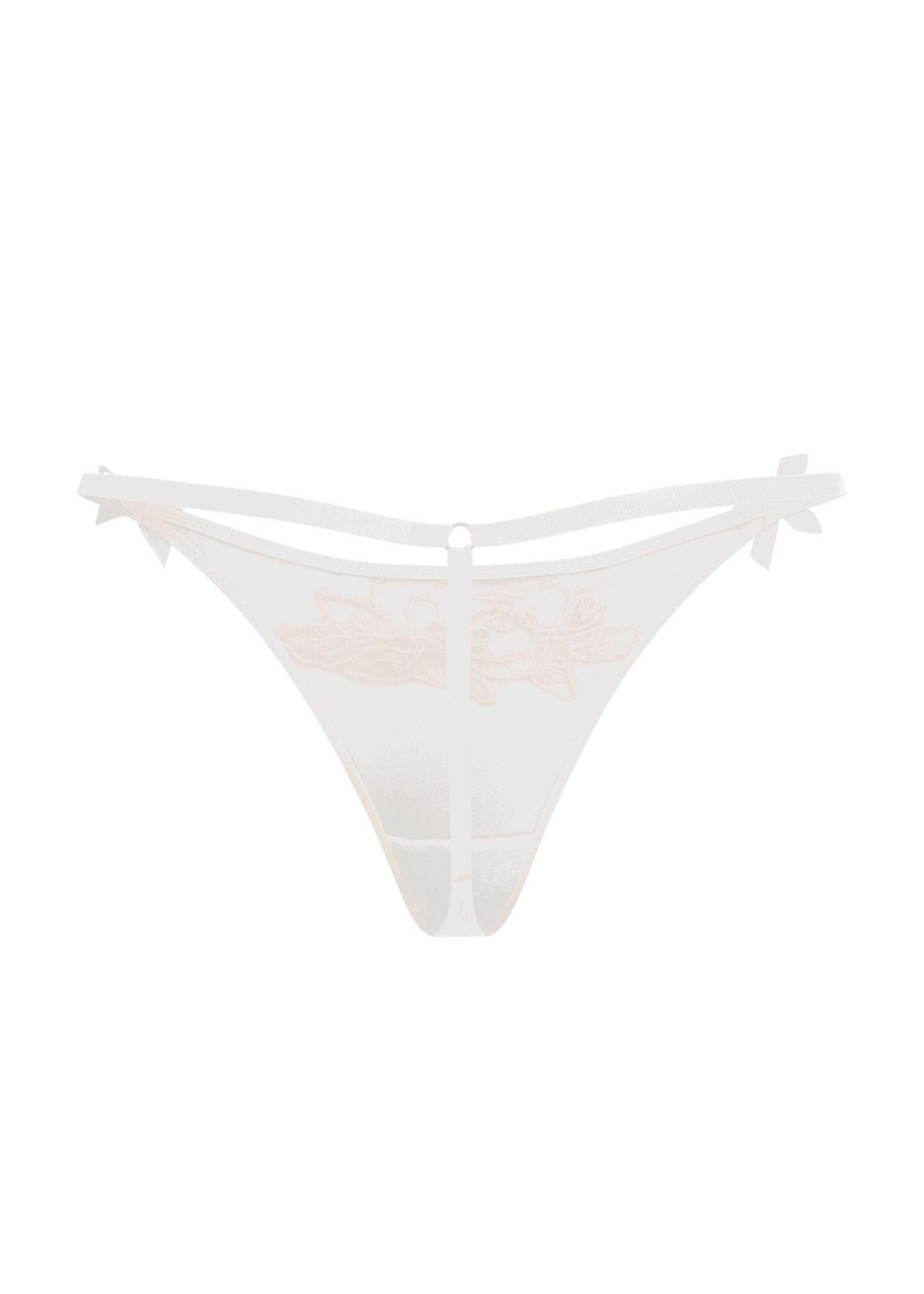 Agent Provocateur Lindie Knicker Trixie (Sand/Ivory) | Avec Amour Luxury Lingerie