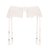 Agent Provocateur Lindie Suspender (Sand/Ivory) | Avec Amour Luxury Lingerie