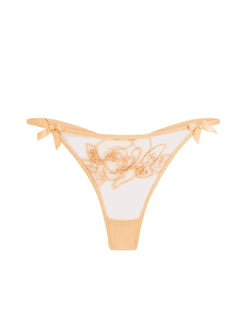 Agent Provocateur Lindie Thong (Gold) | Avec Amour Luxury Lingerie