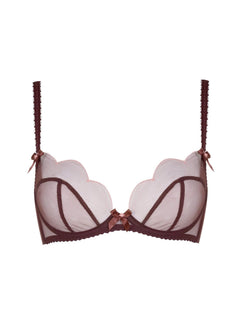 Agent Provocateur Lorna Bra (Chestnut / Pink) | Avec Amour Sexy Lingerie