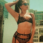 Agent Provocateur Lorna (Black/Pink) Full Brief - Luxury Lingerie | Avec Amour Sexy Lingerie