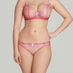 Agent Provocateur Maysie Brief (Fuchsia / Baby Pink) | Avec Amour Luxury Lingerie