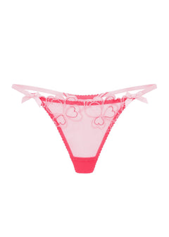 Agent Provocateur Maysie Thong (Fuchsia / Baby Pink) | Avec Amour Luxury Lingerie
