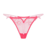 Agent Provocateur Maysie Thong (Fuchsia / Baby Pink) | Avec Amour Luxury Lingerie