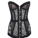Agent Provocateur Mercy Corset (Black Lace) | Avec Amour Luxury Lingerie