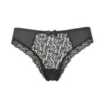 Agent Provocateur Mercy Thong (Black Lace) | Avec Amour Luxury Lingerie