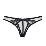 Agent Provocateur Rozlyn Ouvert Lace Brief (Black) | Avec Amour Sexy Lingerie