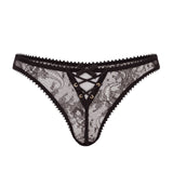 Agent Provocateur Vallentina Thong (Black) | Avec Amour Luxury Lingerie