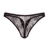 Agent Provocateur Vallentina Thong (Black) | Avec Amour Luxury Lingerie