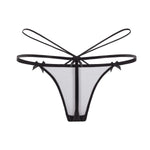 Agent Provocateur Zella Thong (Black) | Avec Amour Luxury Lingerie